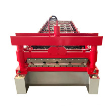 Colored steel step roofing iron sheet making machine for building material